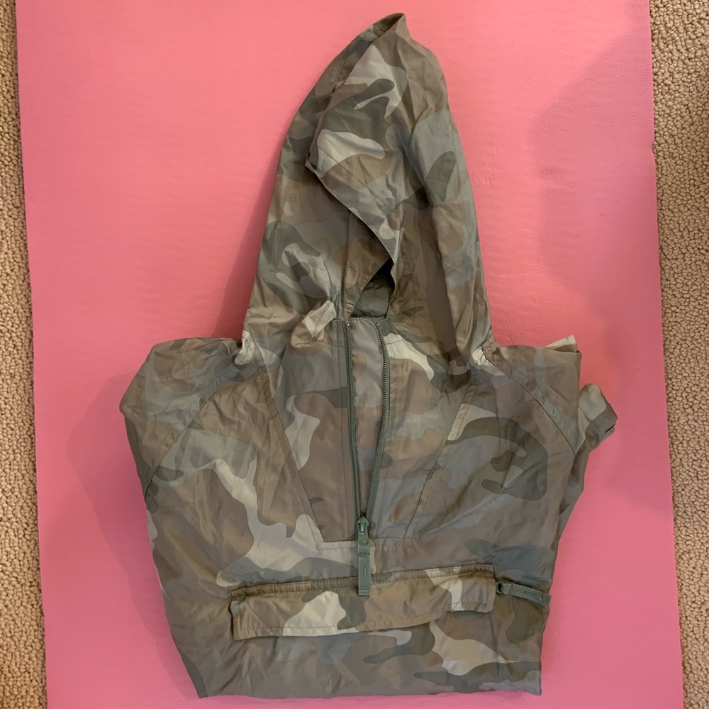 Camo Windbreaker
